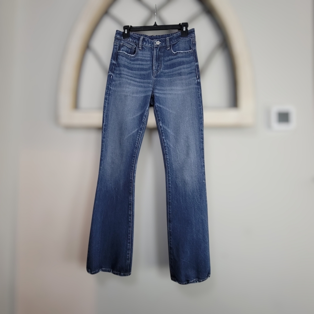 Freedom Denim Stretchy High-waist Bootcut Medium Wash Jeans Sample , Sz 27